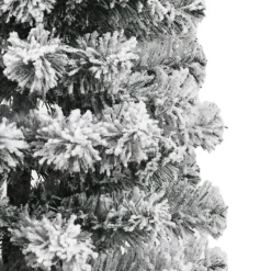 vidaXL - Gescharnierde Kunstkerstboom - Wit - 150 cm