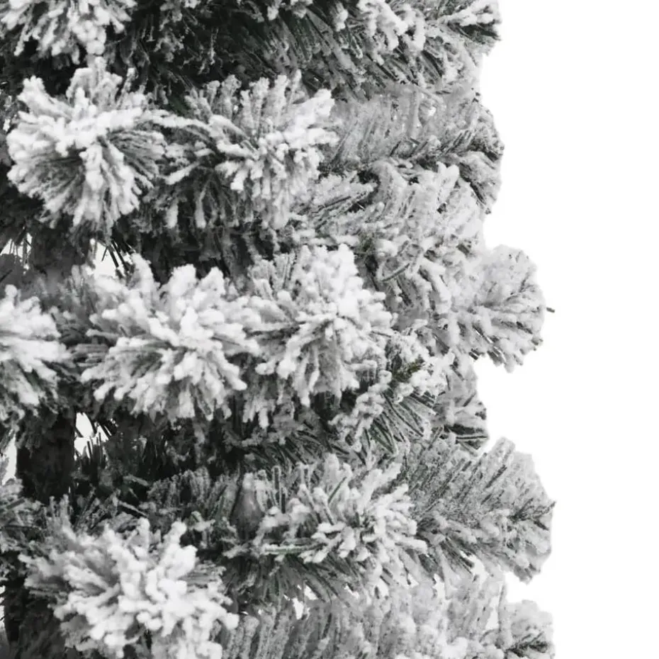 vidaXL - Gescharnierde Kunstkerstboom - Wit - 150 cm
