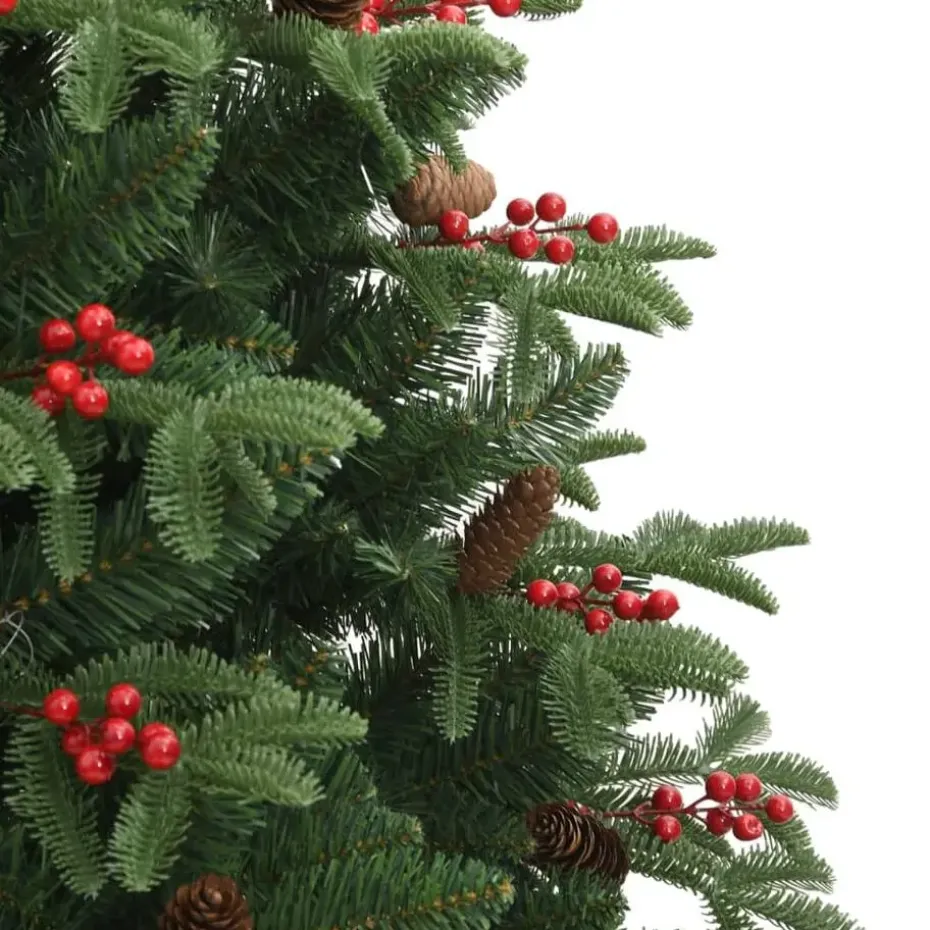 vidaXL - Gescharnierde Kunstkerstboom - Groen - 180 cm
