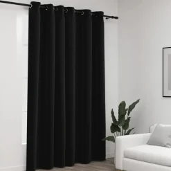 vidaXL - Gordijn - Antraciet - Stof - 290 x 245 cm