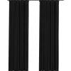 vidaXL - Gordijn - Antraciet - Stof - 140 x 225 cm - 2 stuks