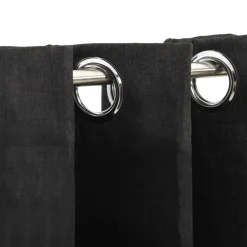 vidaXL - Gordijn - Antraciet - Stof - 140 x 225 cm - 2 stuks