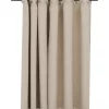 vidaXL - Gordijn - Beige - Stof