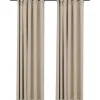 vidaXL - Gordijn - Beige - Stof - 140 x 245 cm - 2 stuks