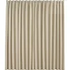 vidaXL - Gordijn - Beige - Stof