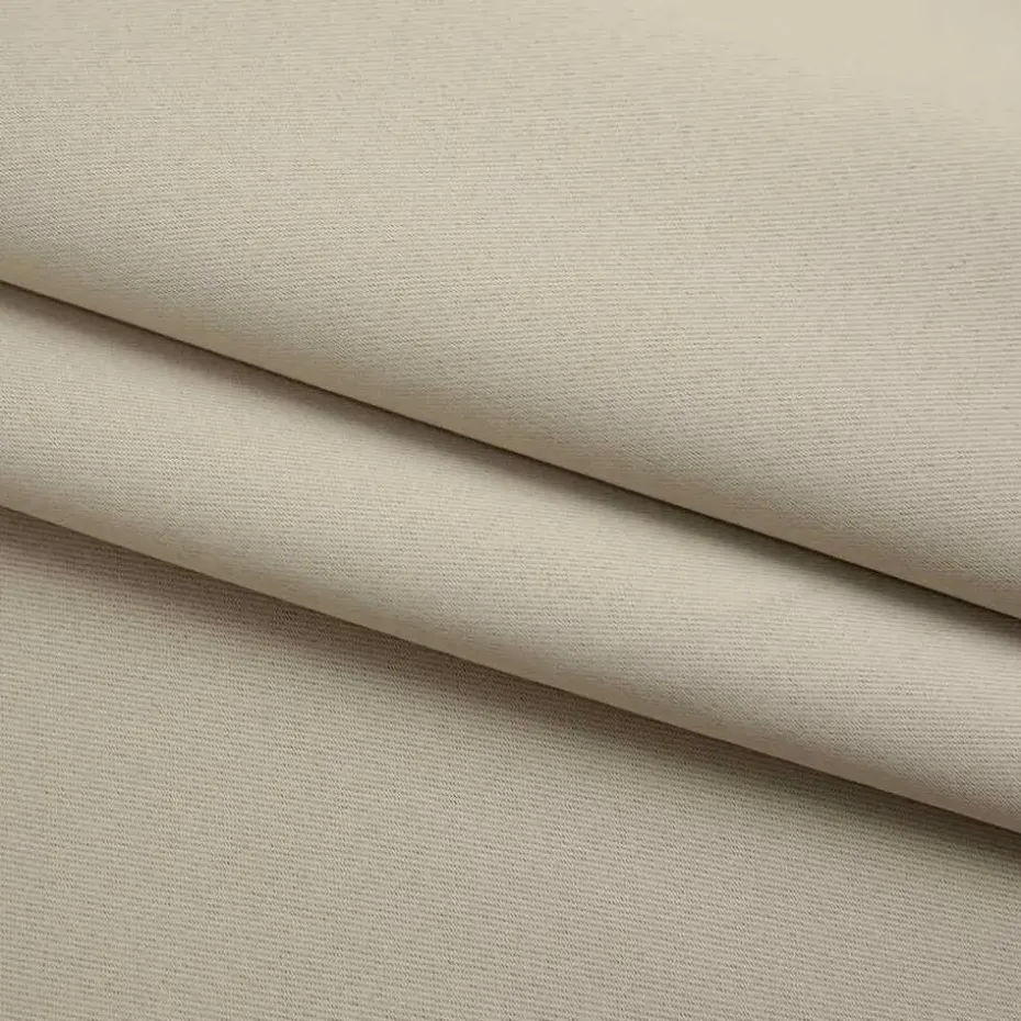 vidaXL - Gordijn - Beige - Stof