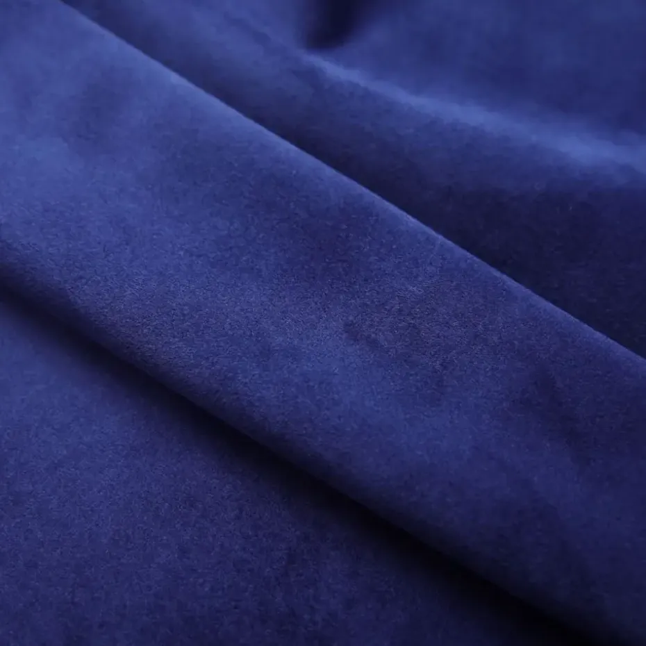 vidaXL - Gordijn - Blauw - Fluweel - 140 x 225 cm - 2 stuks