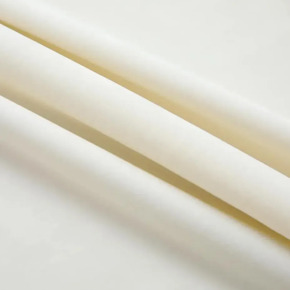 vidaXL - Gordijn - Crème - Fluweel - 140 x 225 cm - 2 stuks