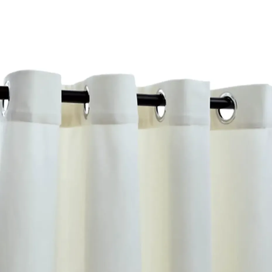 vidaXL - Gordijn - Crème - Fluweel - 140 x 225 cm - 2 stuks