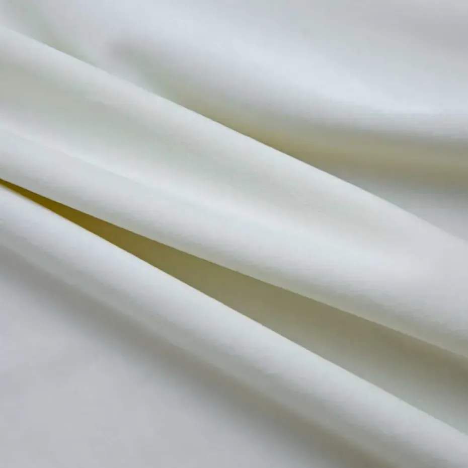 vidaXL - Gordijn - Crème - Fluweel - 140 x 225 cm - 2 stuks