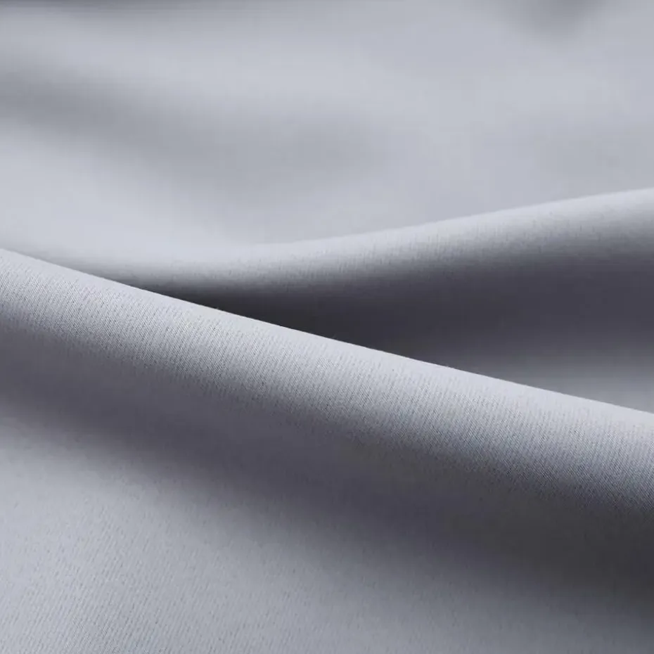 vidaXL - Gordijn - Grijs - Stof - 140 x 245 cm