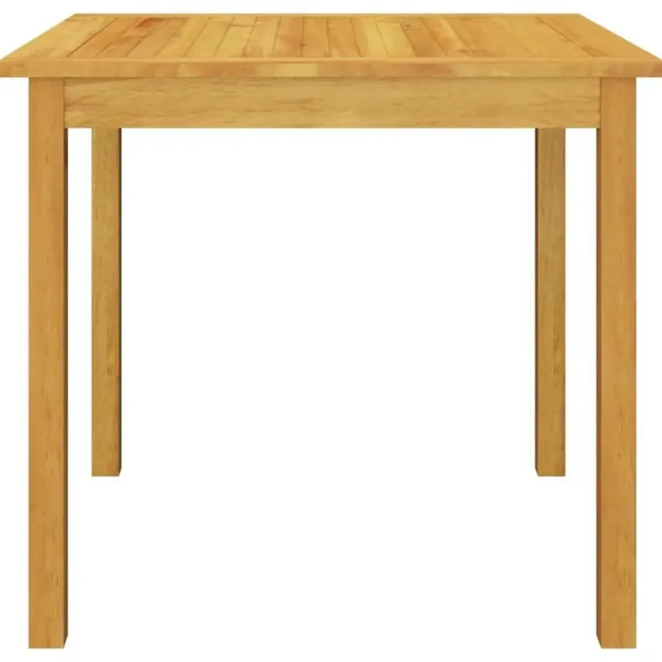 vidaXL - Grijs Tuinset - 4 verstelbaar stoelen en 85x85 cm tafel - Poly rattan