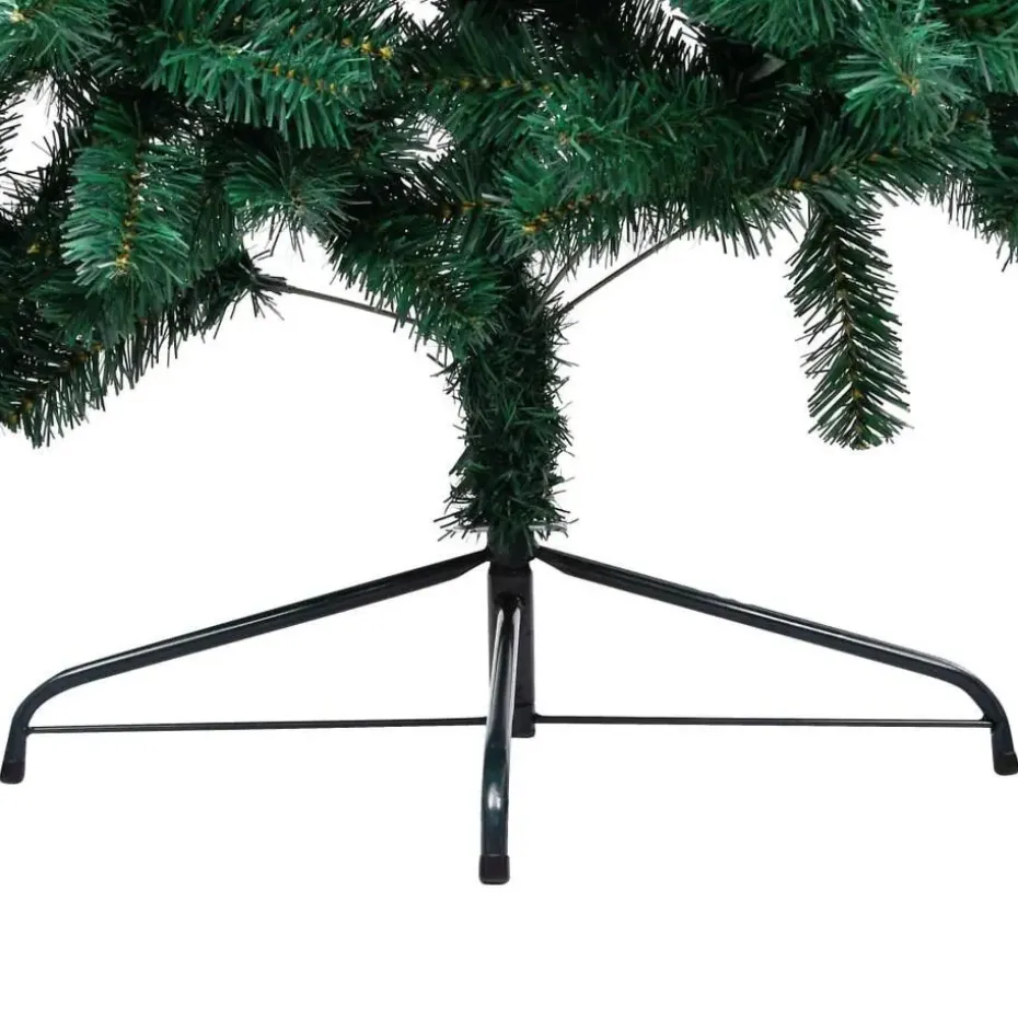 vidaXL - Halve Kerstboom - Groen - 240 x 125 cm