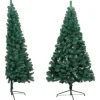 vidaXL - Halve Kerstboom - Groen - 180 x 115 cm