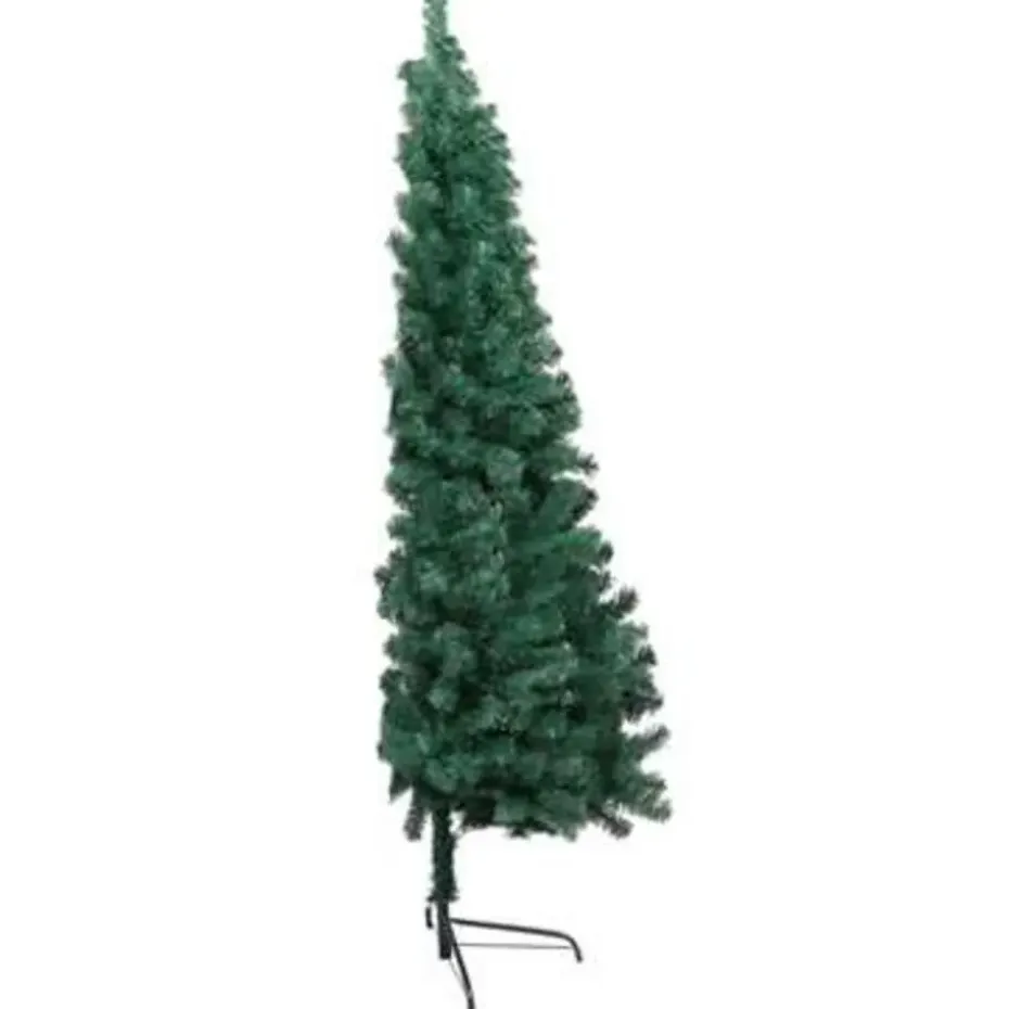 vidaXL - Halve Kerstboom - Groen - 150 x 95 cm
