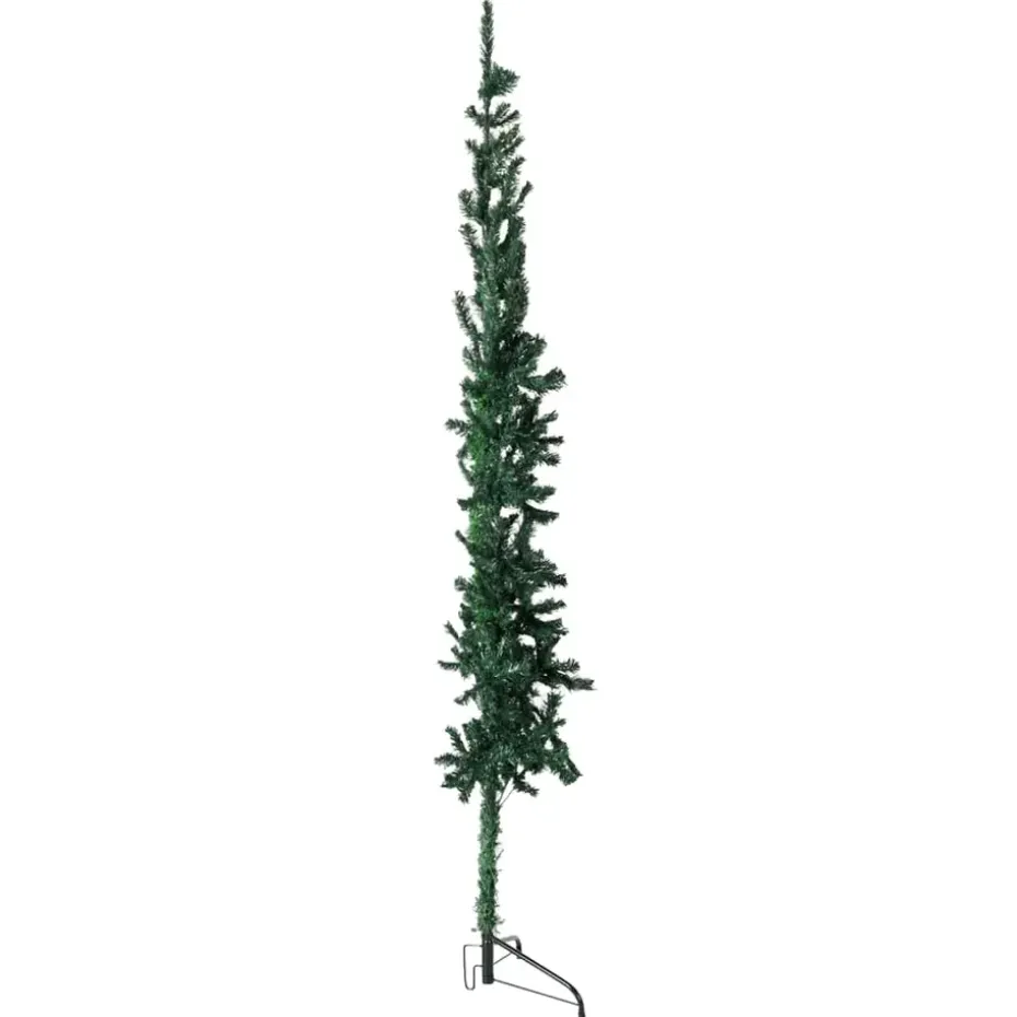 vidaXL - Halve Kunstkerstboom - Groen - 180 cm