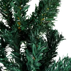 vidaXL - Halve Kunstkerstboom - Groen - 180 cm