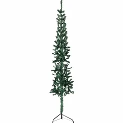 vidaXL - Halve Kunstkerstboom - Groen - 150 cm