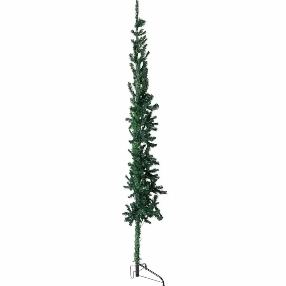 vidaXL - Halve Kunstkerstboom - Groen - 150 cm