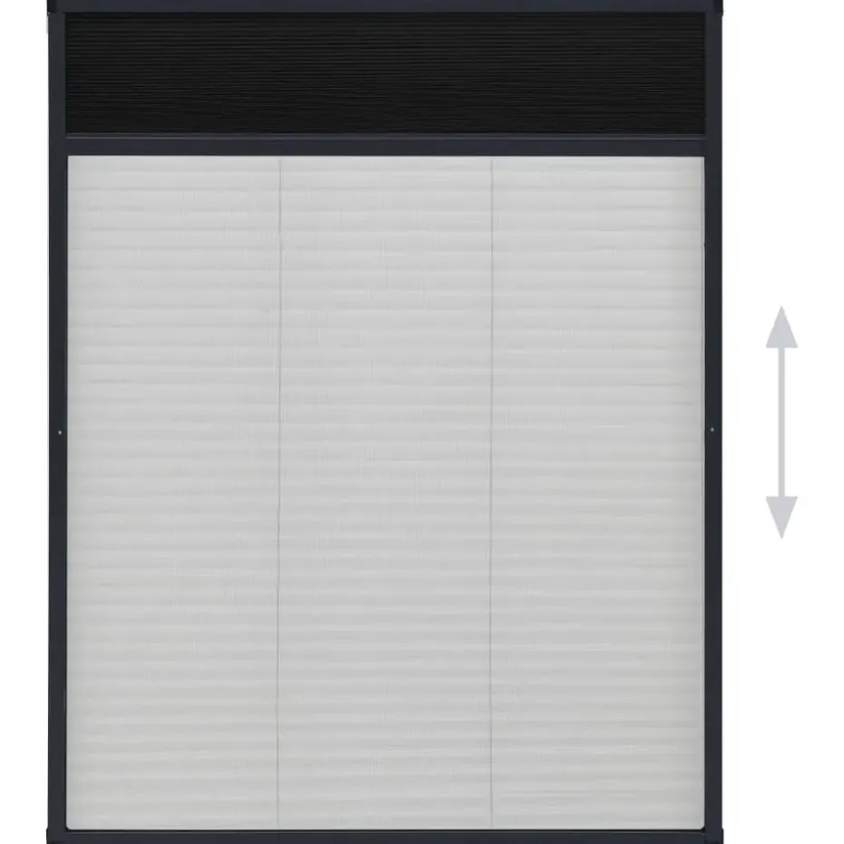 vidaXL - Hor - Antraciet - Glasvezel - 60 x 80 cm