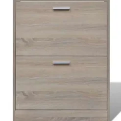 vidaXL - Houten Schoenenkast - Bruin - Hout