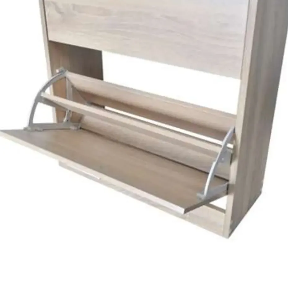 vidaXL - Houten Schoenenkast - Bruin - Hout