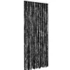 vidaXL - Insectengordijn - Antraciet - Polypropyleen - 90 x 220 cm
