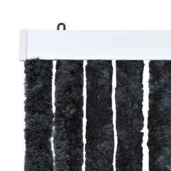 vidaXL - Insectengordijn - Antraciet - Polypropyleen - 100 x 220 cm