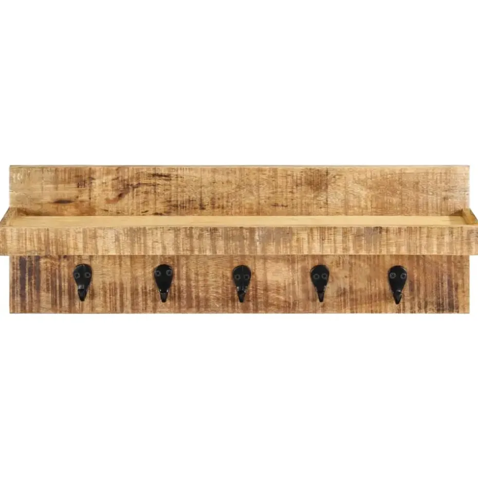 vidaXL - Kapstok - Bruin - Hout
