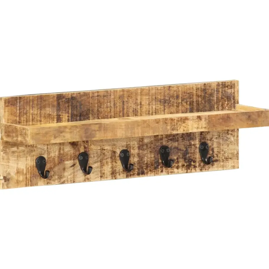 vidaXL - Kapstok - Bruin - Hout