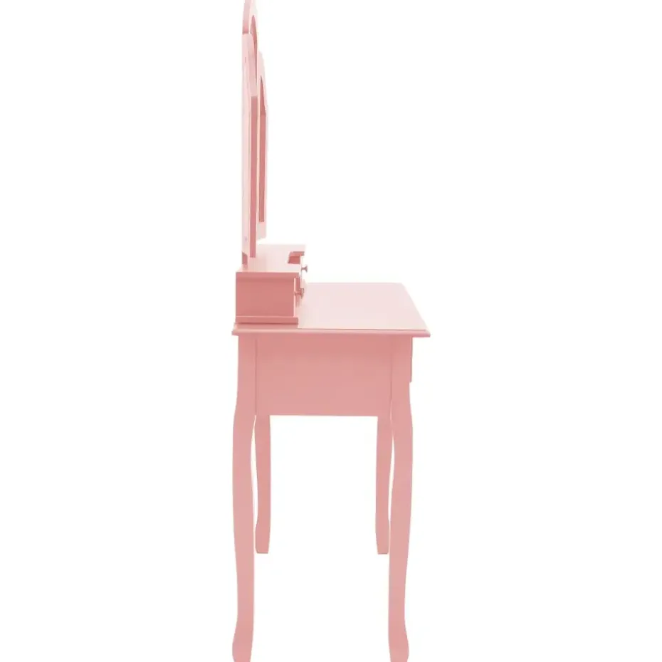 vidaXL - Kaptafel - Roze - Hout