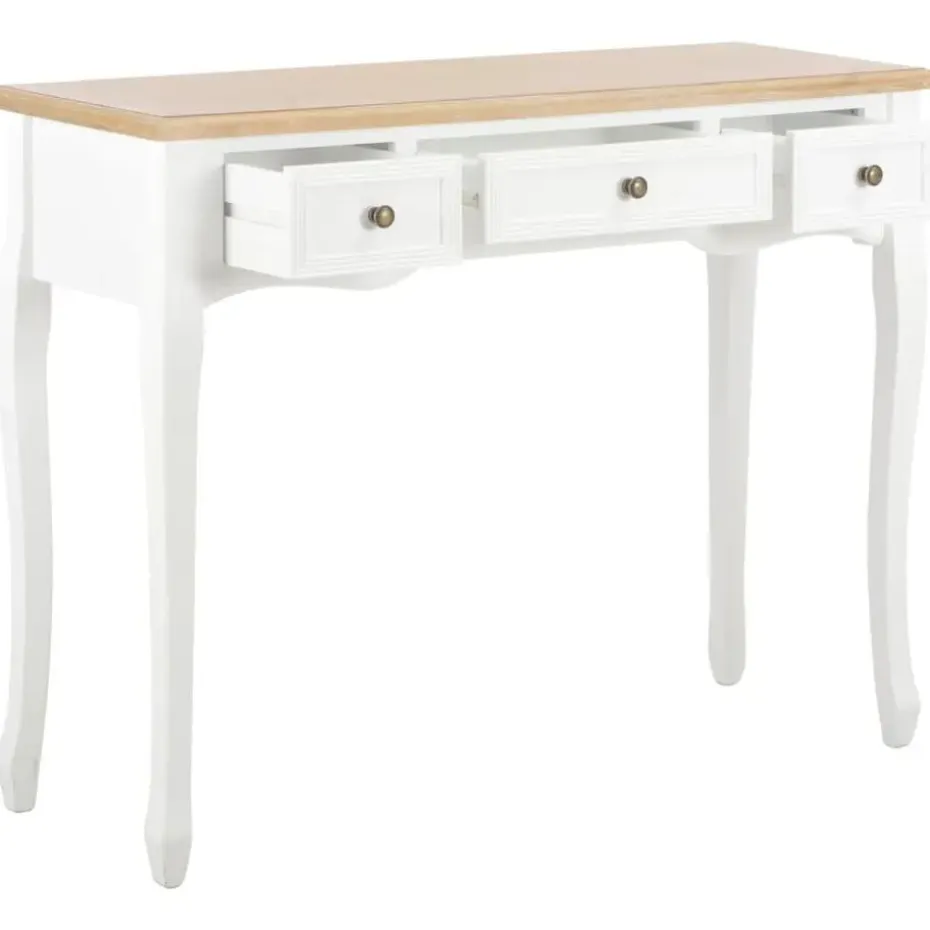 vidaXL - Kaptafel - Wit - Hout