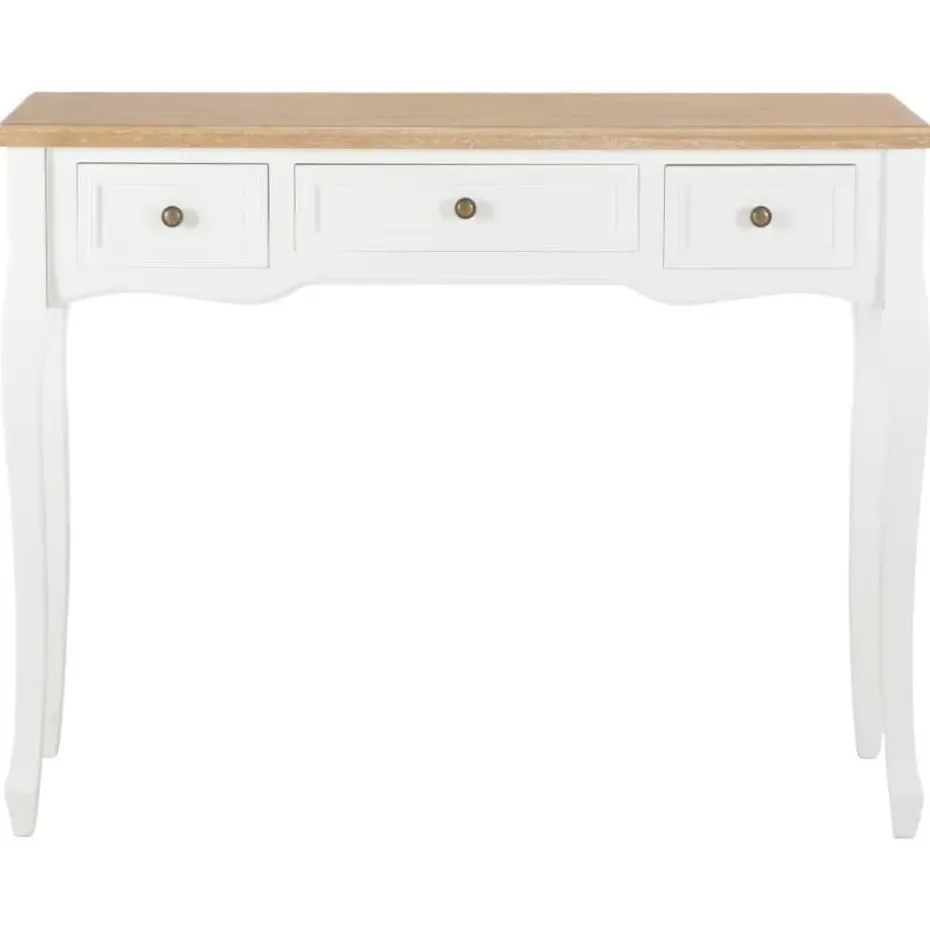 vidaXL - Kaptafel - Wit - Hout