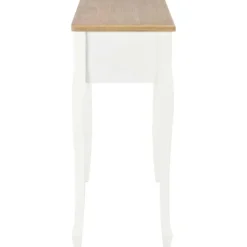 vidaXL - Kaptafel - Wit - Hout