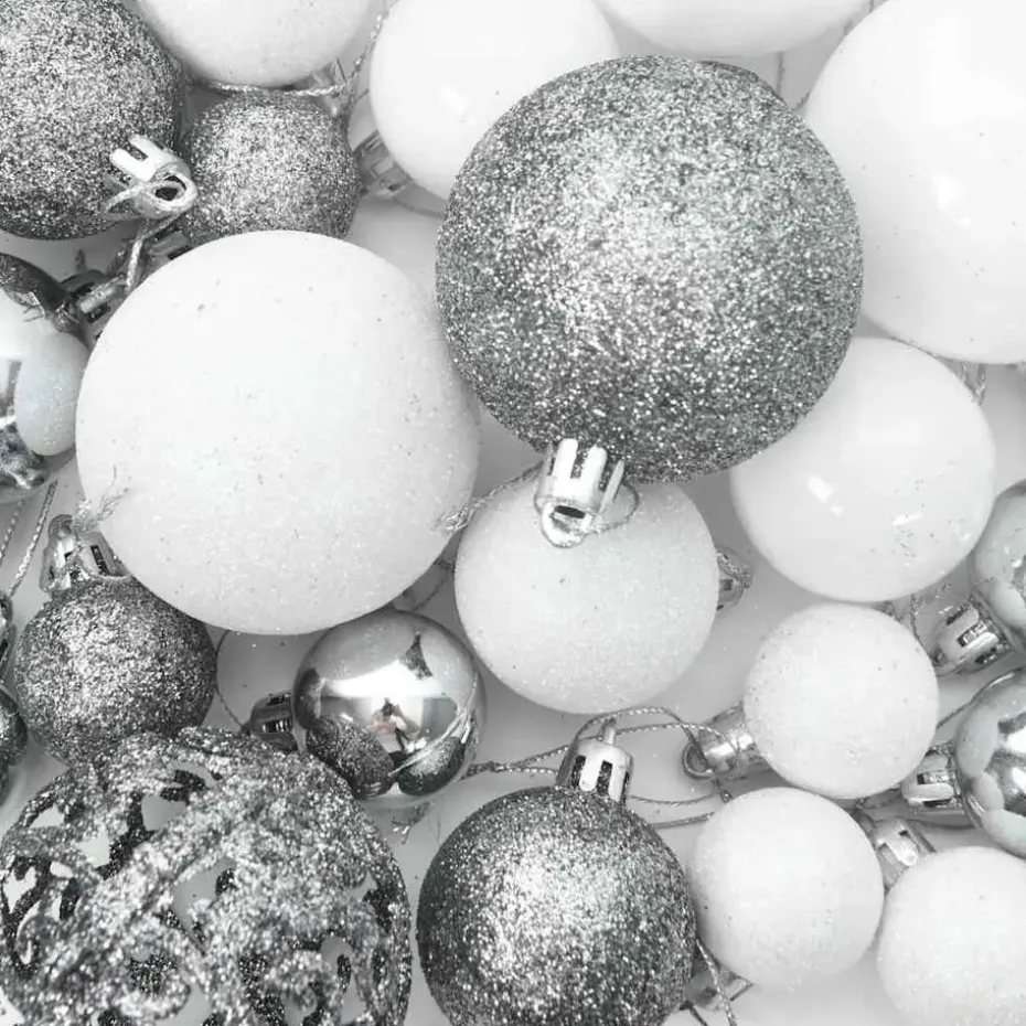 vidaXL - Kerstballenset - Multikleur - Polystyreen