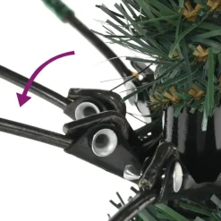vidaXL - Kerstboom - Groen - 210 cm