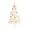 vidaXL - Kerstboom - Wit - 180 x 90 cm