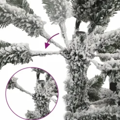 vidaXL - Kerstboom - Wit - 120 cm