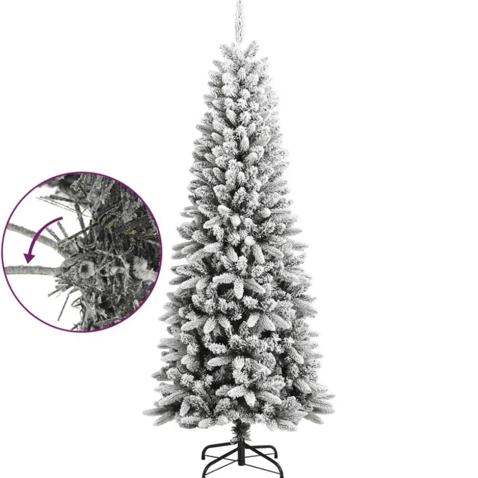 vidaXL - Kerstboom - Wit - 180 cm
