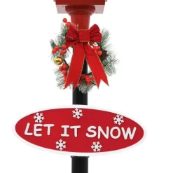 vidaXL - Kerstdecoratie - Red - 180 cm