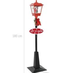 vidaXL - Kerstdecoratie - Red - 180 cm