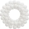 vidaXL - Kerstkrans - Wit - Polystyreen