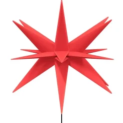 vidaXL - Kerstverlichting - Rood