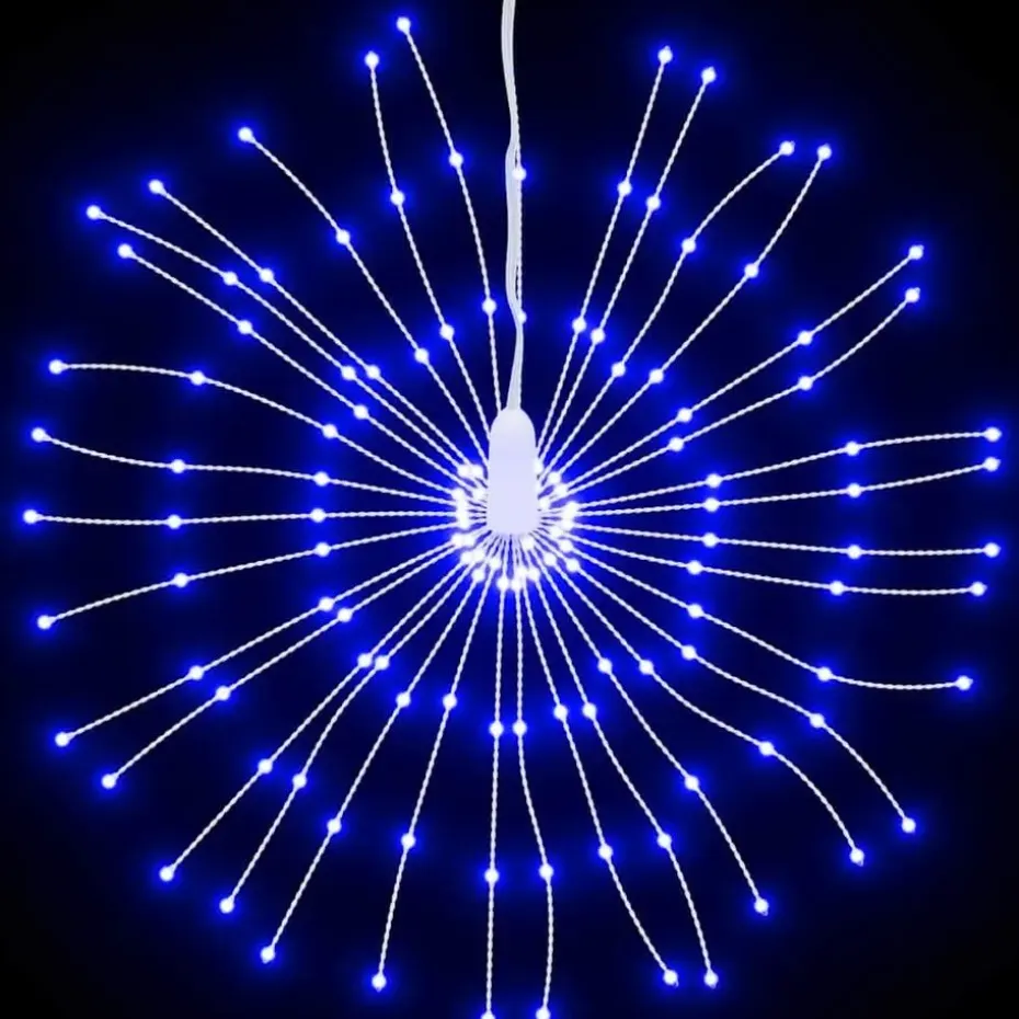 vidaXL - Kerstverlichting - Blauw