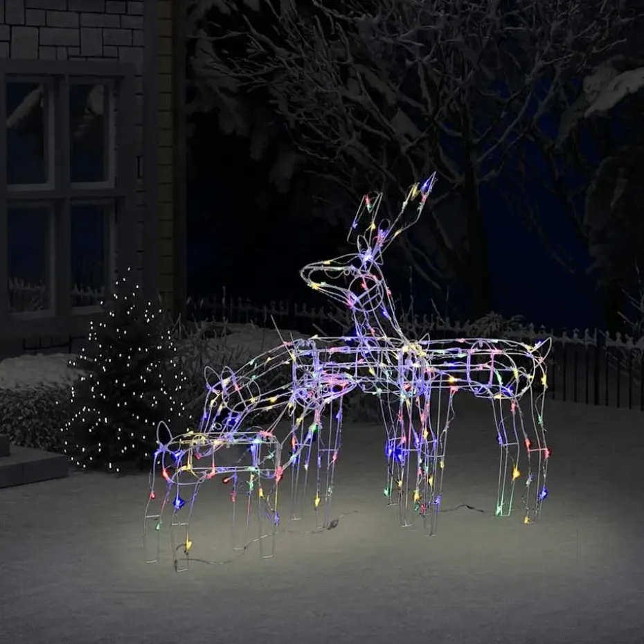 vidaXL - Kerstverlichting - Multikleur