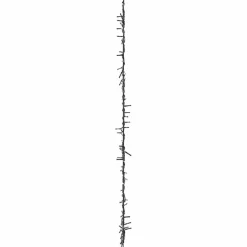 vidaXL - Kerstverlichting kerstboom silhouet 63x90 cm - Warmwit - Kunststof