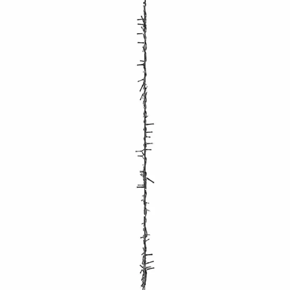 vidaXL - Kerstverlichting kerstboom silhouet 63x90 cm - Warmwit - Kunststof