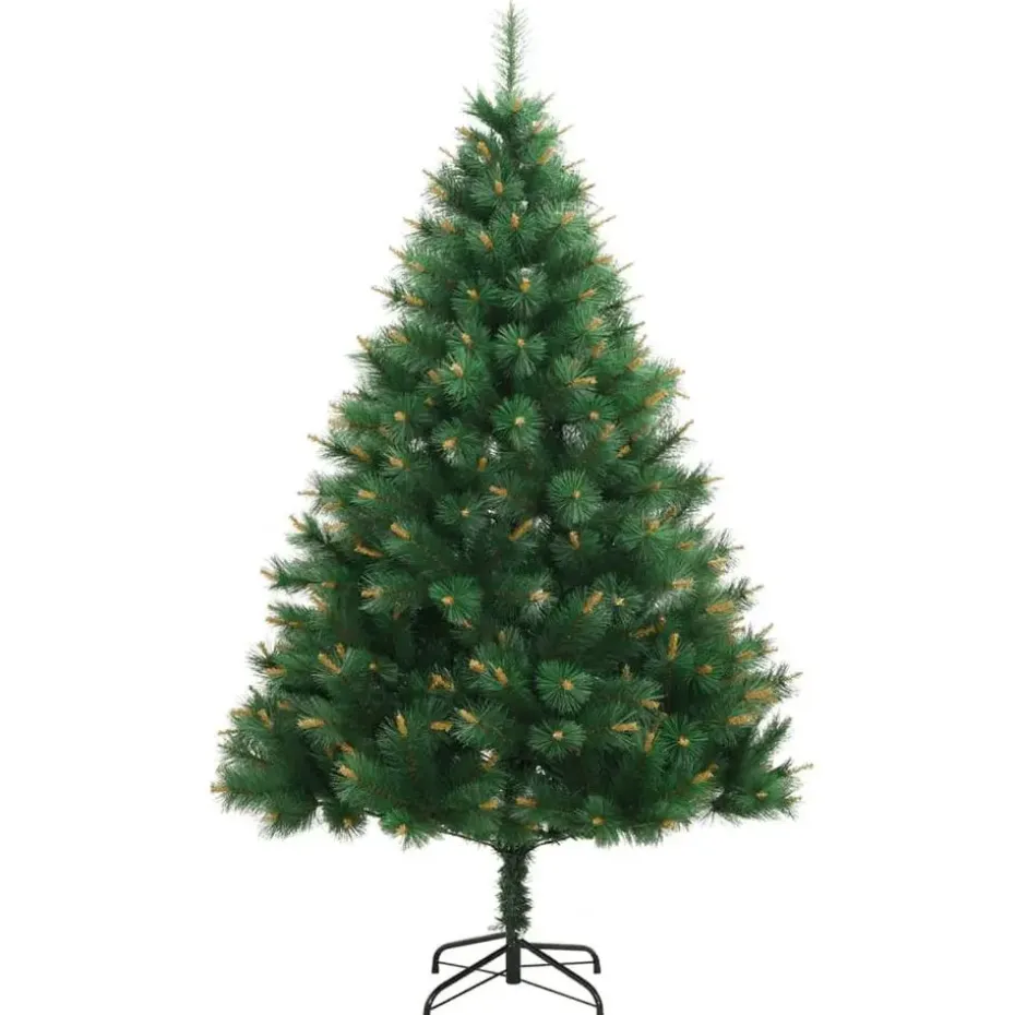 vidaXL - Kunstkerstboom - Groen - 210 cm