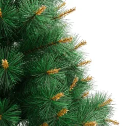 vidaXL - Kunstkerstboom - Groen - 210 cm