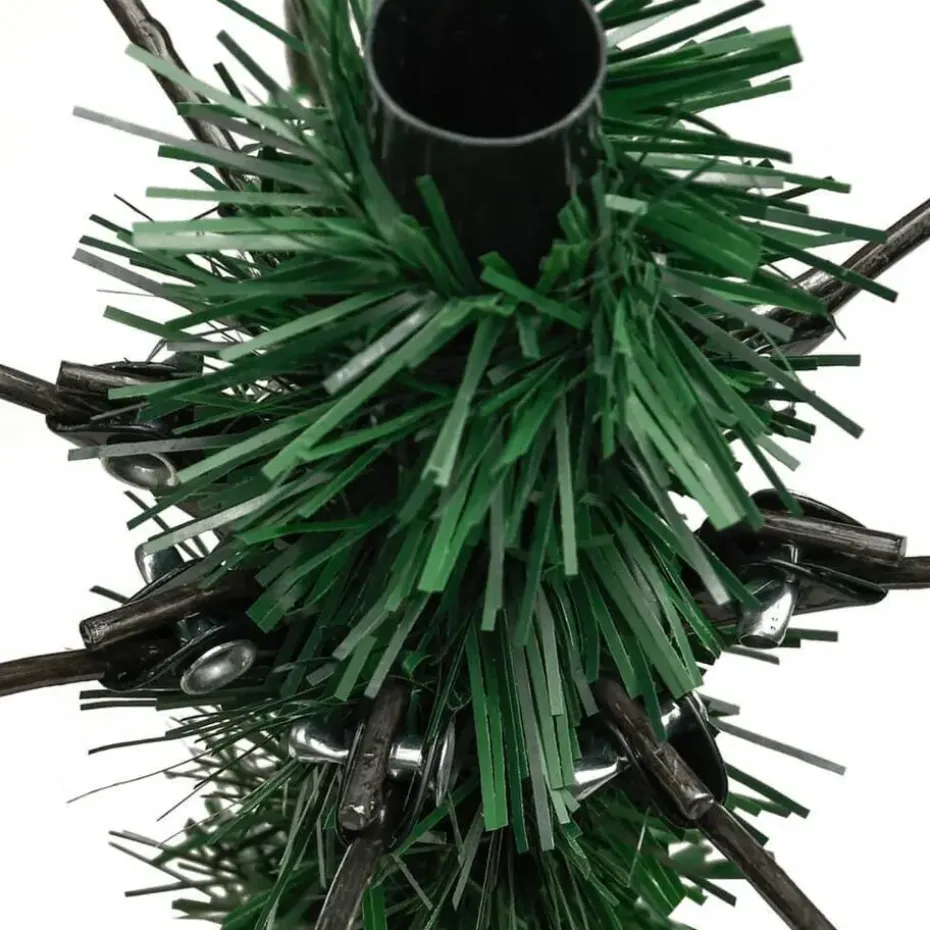 vidaXL - Kunstkerstboom - Groen - 210 cm